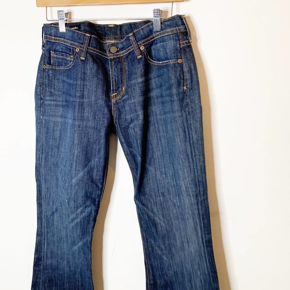 Ingrid 002 Stretch Flare Leg Denim Jeans Size 28 - Picture 2 of 9